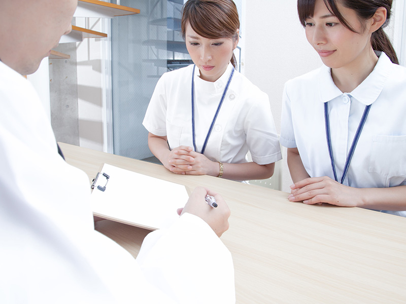 朝礼・予約の確認